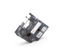 vhbw Ruban compatible avec Dymo RhinoPro 6000, 5000, 3000, ILP 219 imprimante d'étiquettes 5,5m x 12mm Noir sur Blanc, Vinyle