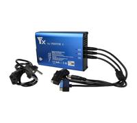 vhbw Chargeur 3 bornes compatible avec DJI Phantom 4 Pro V2.0 | batterie de drone, télécommande (Chargeur 3-en-1)