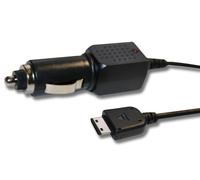 vhbw Chargeur allume-cigare compatible avec Samsung SGH-G400 Soul, SGH-J110, SGH-i200 téléphone portable - 12V/24V alimentation, 10,5 cm