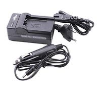 vhbw Chargeur, câble de Charge inclu Prise Allume-Cigare pour Kodak Pixpro Friendly Zoom FZ51, Friendly Zoom FZ52, Friendly Zoom FZ53, SL5 Smart Lens.