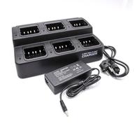 vhbw Chargeur Câble de chargement 220V pour radio Kenwood TK-3202E3, TK-3206M, TK-3206M3, TK-3207, TK-3212, TK-3212M, TK-3217, TK-3300, TK-3300UP