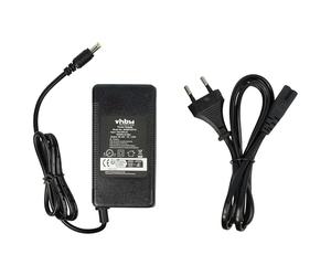 vhbw Chargeur Compatible avec Aldi Prophete Alu Trekking Batteries, vélos électriques - pour Batteries Li-ION de 36V avec Connexion Ronde 60W