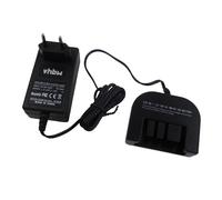 vhbw Chargeur compatible avec Black & Decker A144EX, A14F, A1712, BD12PSK, BDBN1202, BD14PSK batteries Ni-Cd, NiMH d'outils, 1,2-18V, 1AV