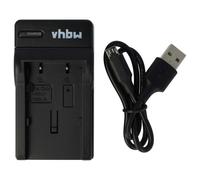 vhbw Chargeur compatible avec Canon NB-2L, BP-2L5, BP-2L12, BP-2L13, BP-2L14, BP-2L18 caméra caméscope action-cam - Station, témoin de charge