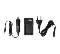 vhbw Chargeur Compatible avec Canon Powershot G10, G11, G12, SX30 is caméra, Action-cam - Chargeur + câble Allume-Cigare, témoin de Charge