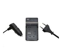vhbw Chargeur compatible avec Canon PowerShot G16, G1 X, G15, G3 x caméra caméscope action-cam - Station + câble de voiture, témoin de charge