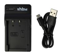 vhbw Chargeur compatible avec Casio Exilim S3, Z3, Z4, Z5, SX-S770 caméra caméscope action-cam + témoin de charge 4,2 V