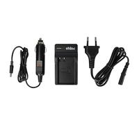 vhbw Chargeur Compatible avec Garmin 010-11654-03, 361-00053-00, 010-11599-00 caméra caméscope Action-cam + câble de Voiture + témoin de Charge 4,2 V