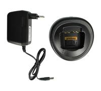 vhbw Chargeur de batterie compatible avec Motorola Pro5750, Pro7150, Pro7750, Pro9150, PTX700 batterie de radio, talkie walkie (station)