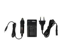 vhbw Chargeur compatible avec Nikon Coolpix P1100 caméra caméscope action-cam + câble de voiture + témoin de charge 8,4 V