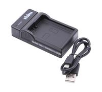 vhbw Chargeur compatible avec Nikon D3400, D3500, D3300, D5100, D5200, D5300, D3100, D3200 caméra caméscope action-cam + témoin de charge 8,4 V