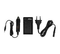 vhbw Chargeur Compatible avec Nikon D7000 | D7100, D610, D7200, D750, D500, D600 caméra caméscope action-cam + câble de voiture + témoin de charge 8,4 V