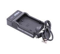 vhbw Chargeur compatible avec Pentax K-70, K70, K-P, KP, KR, K2, K-2, K-30, K-50, K-500 caméra caméscope action-cam - Station, témoin de charge