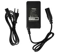 Vhbw Chargeur Compatible Avec Prophete Modèle 2015 52385, 52395, 52455 Vélos Électriques - Pour Batteries Li-Ion De 36v, Avec Connexion Xlr 60w Noir