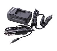 vhbw Chargeur Compatible avec Qumox Sjcam M10, SJ4000, SJ5000, SJ6000 caméra caméscope Action-cam - Station + câble de Voiture, témoin de Charge