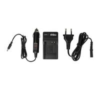 vhbw Chargeur Compatible avec Sigma BP-41 caméra caméscope Action-cam - Station + câble de Voiture, témoin de Charge