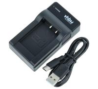 vhbw Chargeur Compatible avec Sony Camcorder HDR-PJ270, HDR-PJ270E, HDR-PJ405, HDR-PJ410 caméra caméscope Action-cam + témoin de Charge 4,2 V