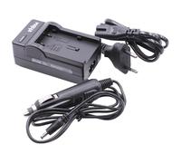 vhbw Chargeur de batterie compatible avec Canon 25i, DC310, DC320, DC330, DC410, DC411, DC420, HG10, HV20, HV30 caméra, DSLR, action-cam