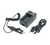 vhbw Chargeur de Batterie Compatible avec Kyocera Finecam L3V, L4V Piles de l'appareil Photo Caméscope DSLR