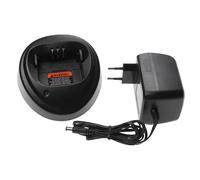 vhbw Chargeur de batterie compatible avec Motorola CP040, CP140 batterie de radio, talkie walkie (station, bloc d'alimentation) - 16 V, 0,9 A