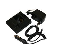 vhbw Chargeur de batterie compatible avec Motorola GP360, GP380, GP540, GP580, GP640, GP680 batterie de radio, talkie walkie (station)