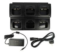 vhbw Chargeur de batterie compatible avec Motorola GP380, HT1250 batterie de radio, talkie walkie (station, bloc d'alimentation) - 7,2 V, 0,5 A