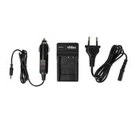 vhbw Chargeur de Batterie Compatible avec Sanyo Xacti VPC-CA9, VPC-CG6, VPC-CG65, VPC-CG9, VPC-E6 EX, VPC-E7 caméra, DSLR, Action-cam