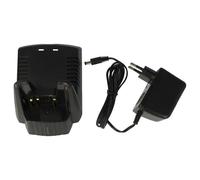 vhbw Chargeur de batterie compatible avec Standard Horizon HX370S, HX500S, HX600S batterie de radio, talkie walkie (station) - 15 V, 0.35 A