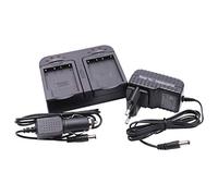 vhbw Chargeur de Batterie Double Compatible avec Kodak Pixpro AZ521 Astro Zoom, AZ522, AZ525 Batterie Appareil Photo Digital, DSLR, Action cam