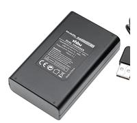 vhbw Chargeur de Batterie Double USB Compatible avec Canon Ixus 105, 105 is, 200 is, 210, 300HS, 300 HS, 310 HS, 85 is, 95 is caméra, DSLR, Action-cam