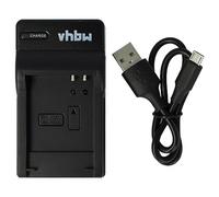 vhbw Chargeur de Batterie USB Compatible avec Canon NB-12L, NB-8L caméra, DSLR, Action-cam