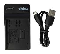 vhbw Chargeur de Batterie USB Compatible avec Olympus C-5060 Wide, E-1, E-3, E-30, E-300, E-330, E-500, E-510, E-520 caméra, DSLR - Chargeur