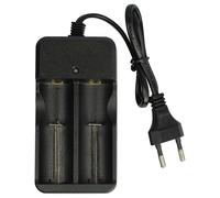 vhbw Chargeur de Piles 2 Slots compatibile Con 16340 / CR123A Batteries, Piles domestiques Li-ION