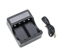 vhbw Chargeur double compatible avec Microsoft Xbox One manette, Elite Controller console de jeux - Station de charge in ble micro USB