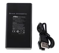 vhbw Chargeur Double USB/Micro-USB Compatible avec Insta360 One X2 caméra, Action-cam - Chargeur + câble Micro-USB, témoin de Charge