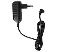 Vhbw Chargeur Micro-Usb 1,0 A / 5v Compatible Avec Jabra Evolve 80, Evolve 40, Go 64xx, Gn 1000 Smartphone, Tablette, Lecteur Mp3, Etc., Coudé Noir