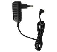 Vhbw Chargeur Micro-Usb 1,0 A / 5v Compatible Avec Nokia 215 Smartphone, Tablette, Lecteur Mp3, Etc., Coudé Noir