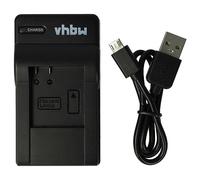 vhbw Chargeur Micro-USB Compatible avec Akaso Brave V50X, 4, 4 Pro, 6 Plus, 6 caméra caméscope Action-cam + câble Micro-USB + témoin de Charge