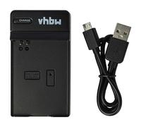 vhbw Chargeur Micro-USB Compatible avec Samsung Galaxy Young Duos GT-S6312, GT-S6310 Batterie de téléphone - Station + câble Micro-USB