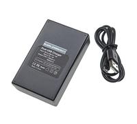 vhbw Chargeur Micro-USB + USB-C Double Compatible avec Tether Tools Air Direct caméra Action-cam + câble Micro-USB + témoin de Charge