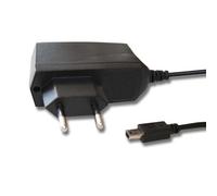 vhbw Chargeur mini-USB 1,0 A / 5V compatible avec Creative Muvo Slim, NEEON, Stone, Nano smartphone, tablette, lecteur MP3, etc. noir