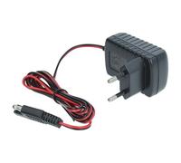 vhbw Chargeur pour démarreur de batterie compatible avec John Deere tondeuse, 12 V / 0,1 A, 2m