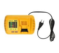 vhbw Chargeur Rapide Compatible avec Dewalt DCB200, DCB201, DCB203, DCB204, DCB184, DCB185, DCB201-2, DCB205, DCB206 Batteries d'outils