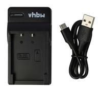 vhbw Chargeur remplacement pour Casio BC-60L, BC-11L pour caméra caméscope action-cam + témoin de charge 4,2 V