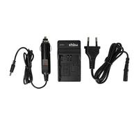 vhbw Chargeur remplacement pour Nikon MH-18A pour caméra caméscope action-cam + câble de voiture + témoin de charge 8,4 V