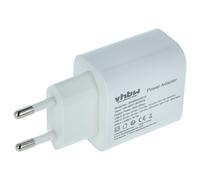 vhbw Chargeur secteur USB C + USB A compatible avec Apple iPhone 12 Pro Max, 13 - USB (5V-3A/9V-2,22A/12V-2,5A/15V-2A/20V-1,5A)