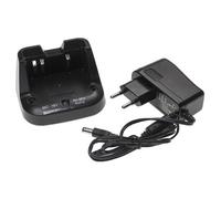 vhbw Chargeur Compatible avec Icom IC-F3002, IC-F3001, IC-F3101D, IC-F3003 Batteries de Radio - Socle + Prise, 12-16 V