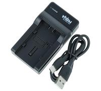 vhbw Chargeur USB de Batterie Compatible avec BN-VG114, BN-VG114U, BN-VG114US, BN-VG121 Batterie Appareil Photo Digital, DSLR, Action cam