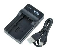 vhbw Chargeur USB-C Compatible avec Canon BP-709 | BP-718, BP-727, BP-745 pour caméra + câble USB-C + témoin de charge