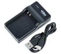 vhbw Chargeur USB-C Compatible avec Canon Digital Ixus 110 is, 115 HS, 117 HS, 120 is, 130, 220HS, 230HS, 255HS, 30, 40, 50 pour caméra + câble USB-C + témoin de Charge